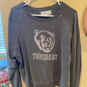 The Great Varsity distressed sweatshirt